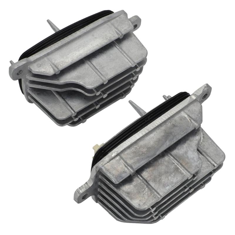 Pack of 2 Multifunctional Headlight DRL Units Supporting Fog Lights Turn Signals High Current 10A Capacity Fast Response