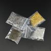 500pcs/lot Gold Silver Copper Ball Crimp End Beads Dia 1.5-3mm Stopper Spacer Beads For DIY Jewelry Making Supplies Accessories