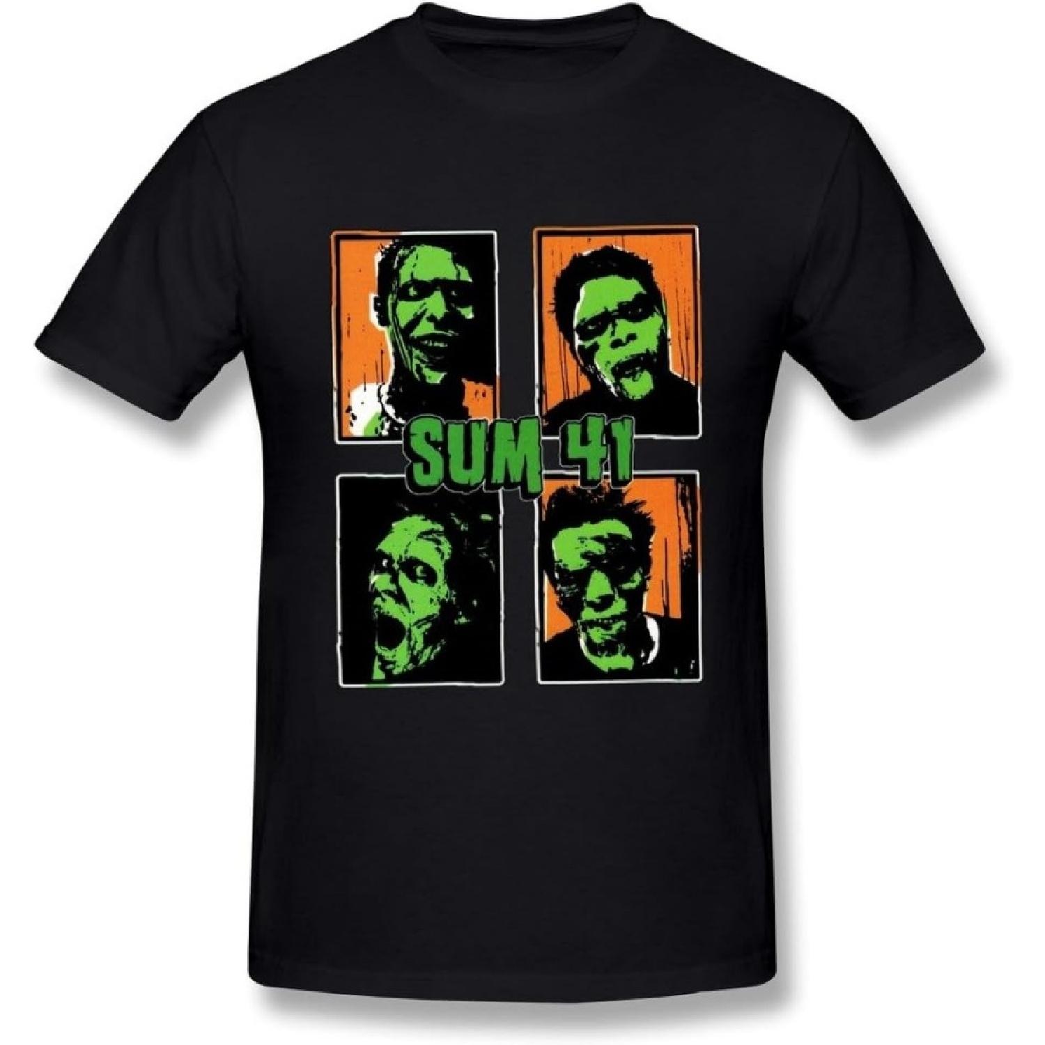 Мужская футболка Sum 41 от WunoD XXXXXL разноцветный