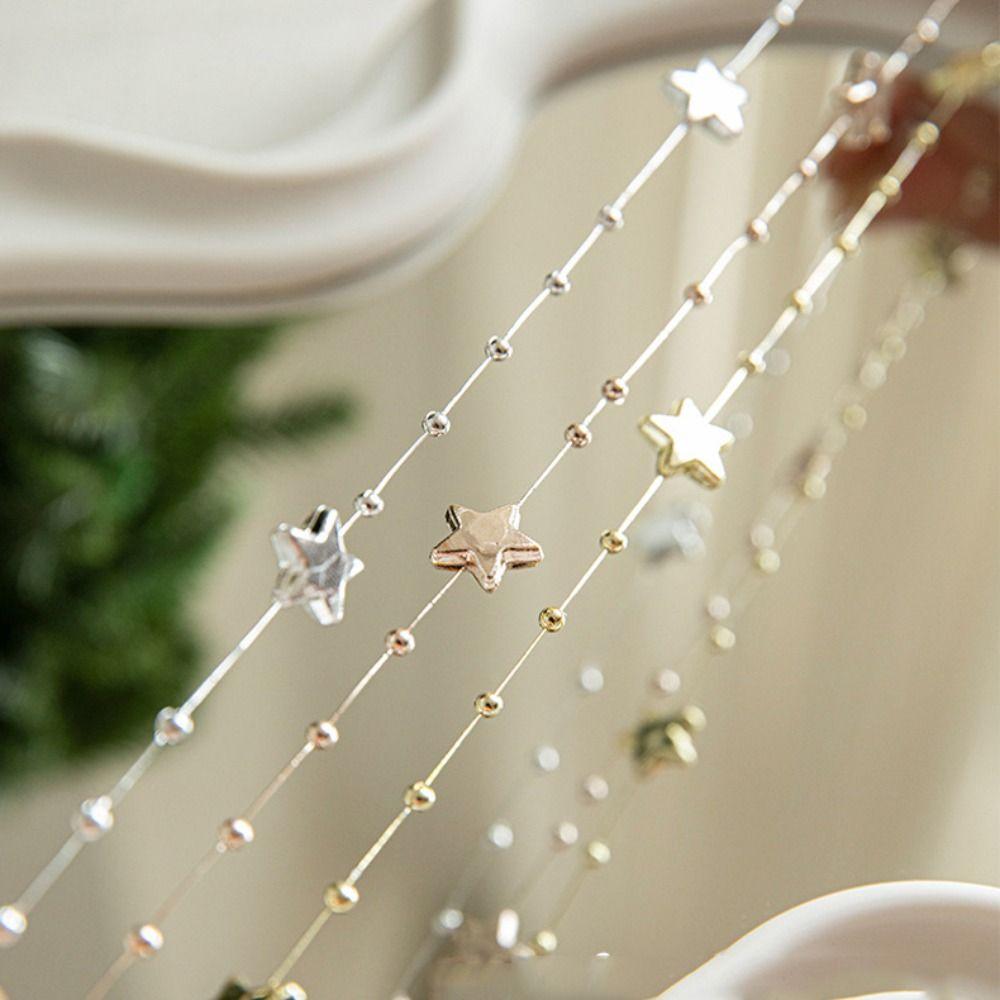 Imitation Pearl Christmas Tree Bead String Artificial Christmas Tree Hanging Ornaments  Bouquet