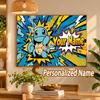 Squirtle Custom Name Diamond Painting Personalized 5D Full Drill DIY Diamond Art Home Decor