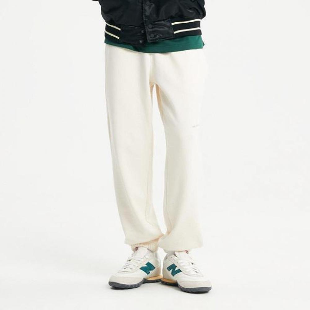 

New Balance Half Club Mens Athletic Liner Sweat Jogger Pants Beige Nbmld4s091 80(M)