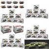 8pcs 172 4d Assemble Tank Heavy Weapons Armor Plastic Model Us  Germany Kits