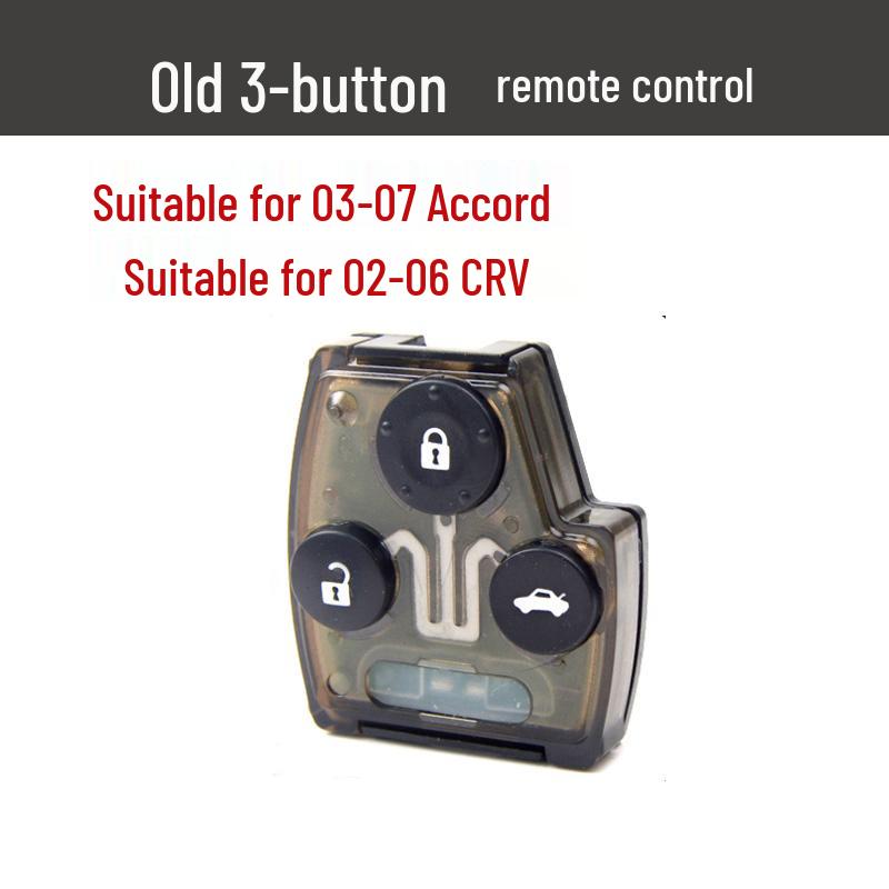 Compatible Remote Key Shell for Honda Accord, Fit, Odyssey, Civic, Spirior, and CRV.