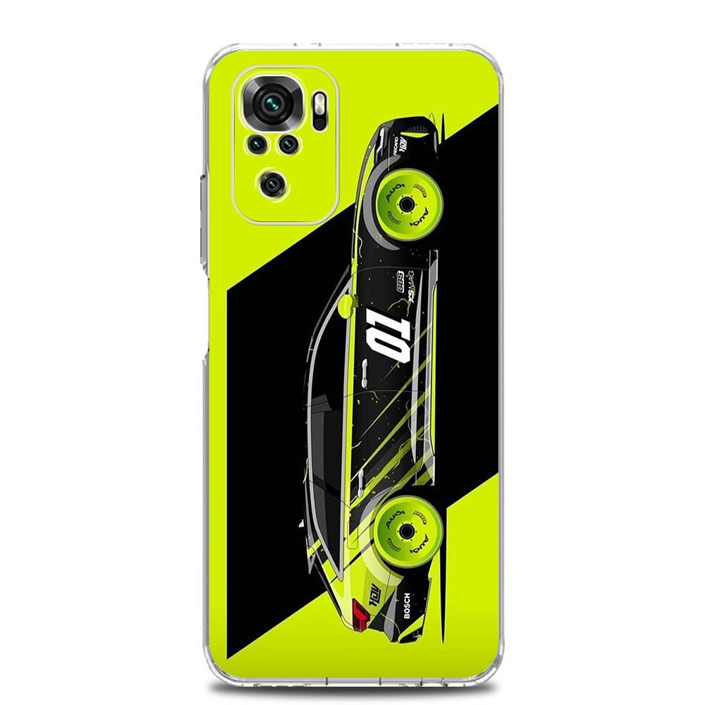 JDM Tokyo Drift Sports Car Phone Case For Xiaomi Redmi Note 15 14 13 12 4G 10 11 Pro Plus 5G 14C 13C 12C 10C 9A Cover