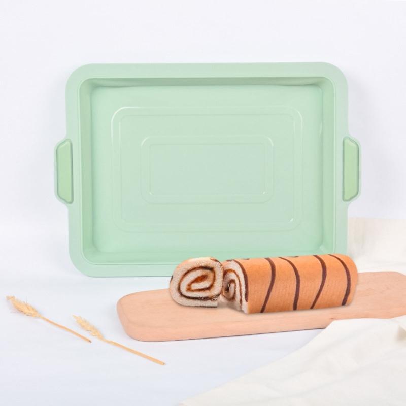 Silicone Rectangular Mold Set Silicone Cake Molds Baking Moulds Bread Tray Molds Non-stick Baking Accessories for Baking
