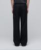 MUSINSA STANDARD Wool Blend Reverse Tuck Wide Slacks [Black]