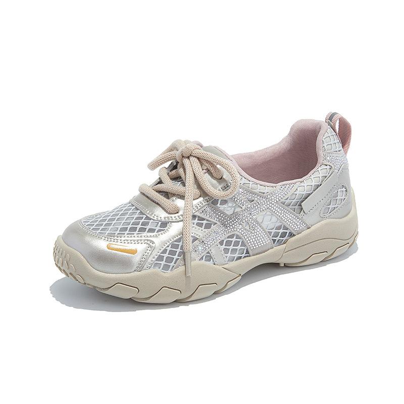 Summer new comfortable and breathable Forrest Gump shoes women's 2025 fashion versatile casual women's shoes platform sports dad shoes women