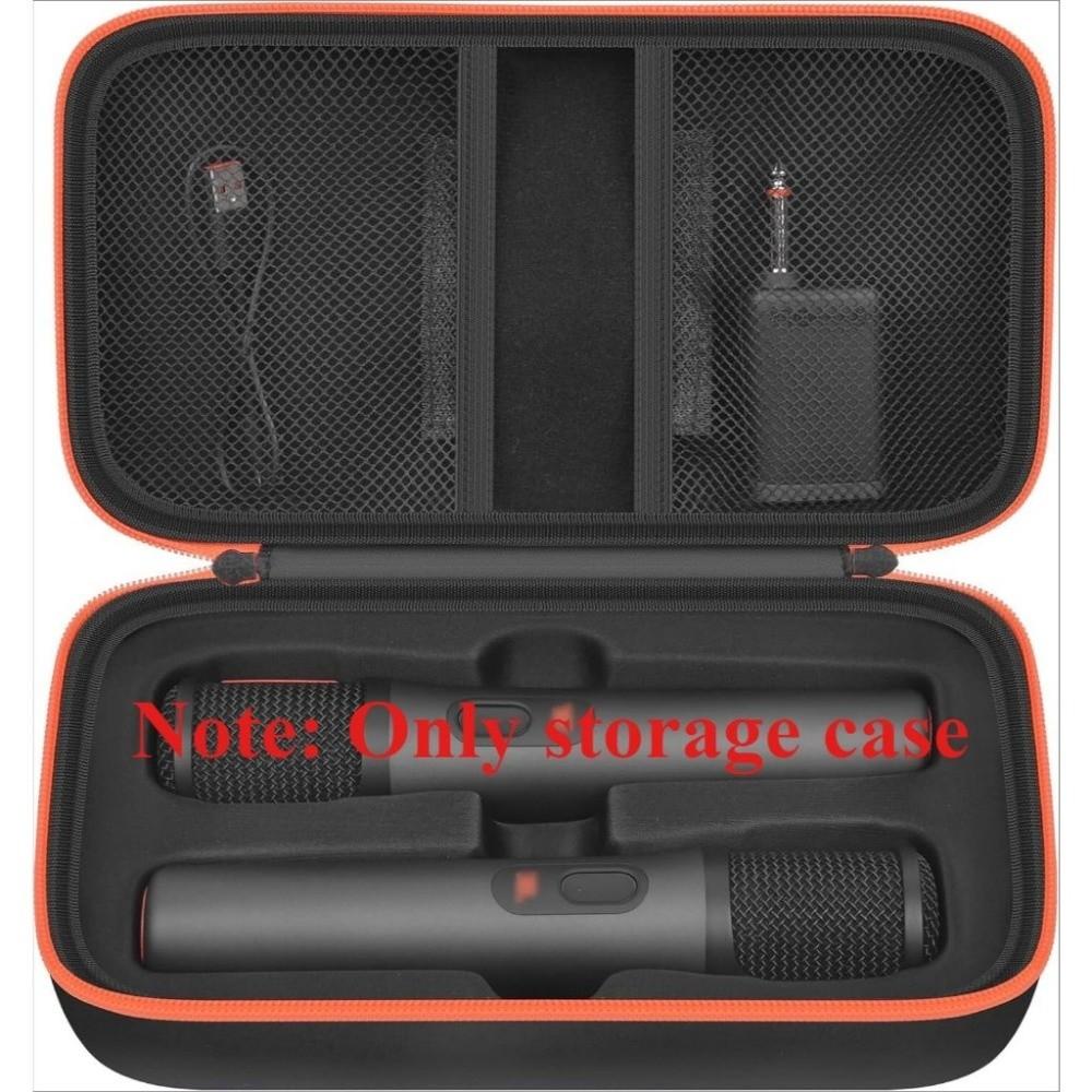 Shockproof Microphone Carrying Case Adjustable Mic Travel Bag Microphone Storage Bag  Camping