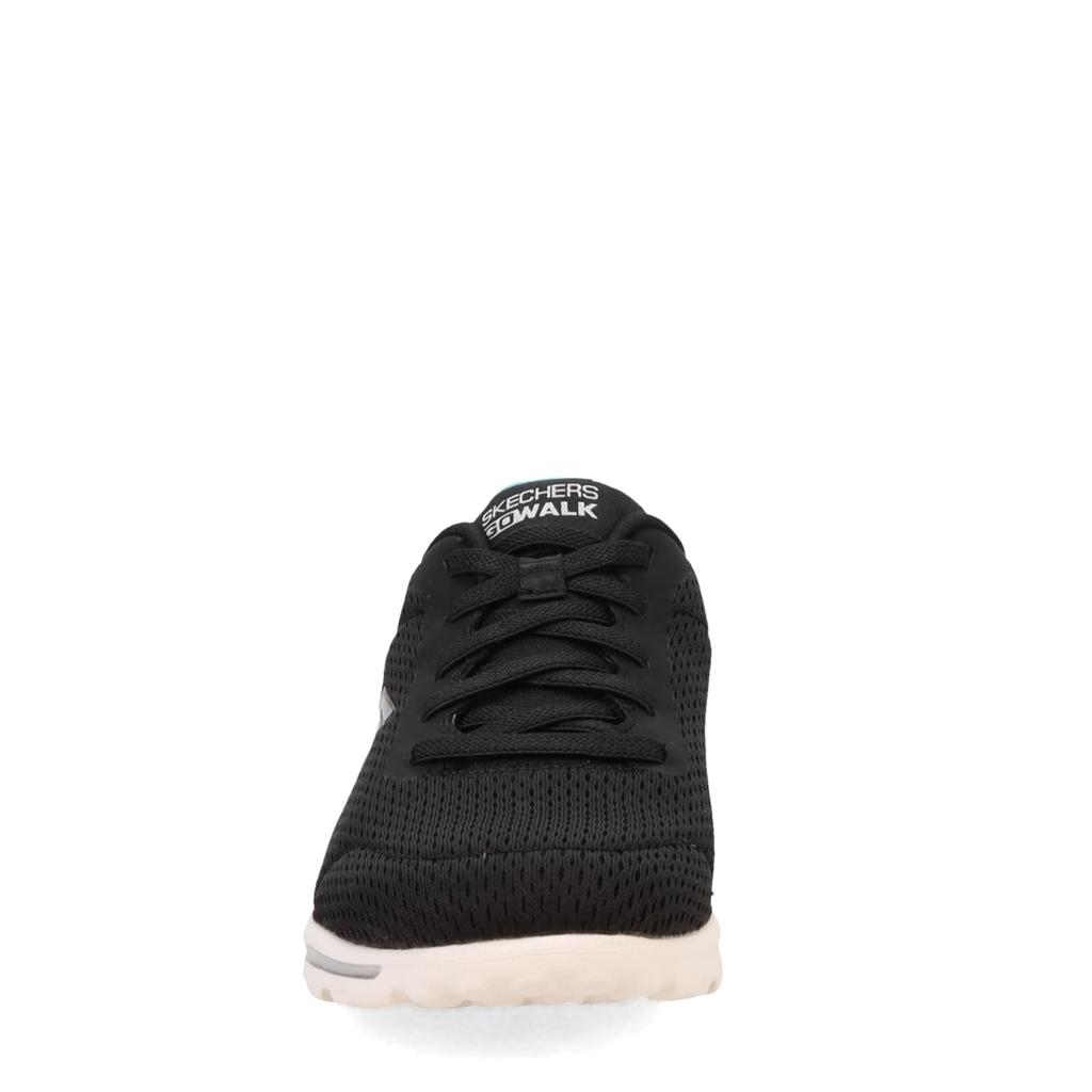 Skechers Go Walk Comfortable Versatile Low Top Casual Shoes Women sneakers Black 124985-BKAQ