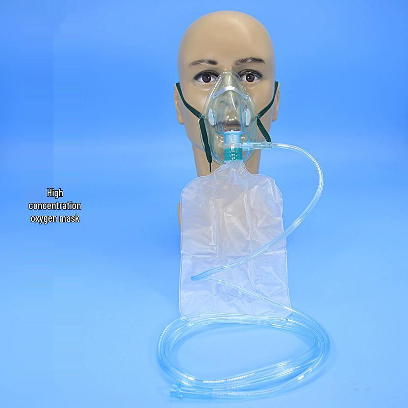 Adjustable Oxygen Mask for Tracheostomy and Hyperbaric Chamber - Available for Infants, Pediatrics, and Adults