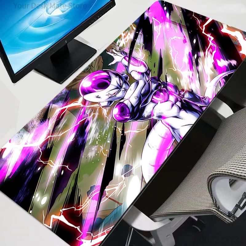 Dragon Ball Anime Mouse Pad XL Lockedge Large Gaming Accessories Computer Gamer Keyboard Mouse Mat Desk Mousepad For Csgo