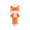 Cute Big Tailed Fox Plush Pendant Plush Toy Cute Car Pendant Fox Drop Ornament  Bag Accessories Key Chain Pendant