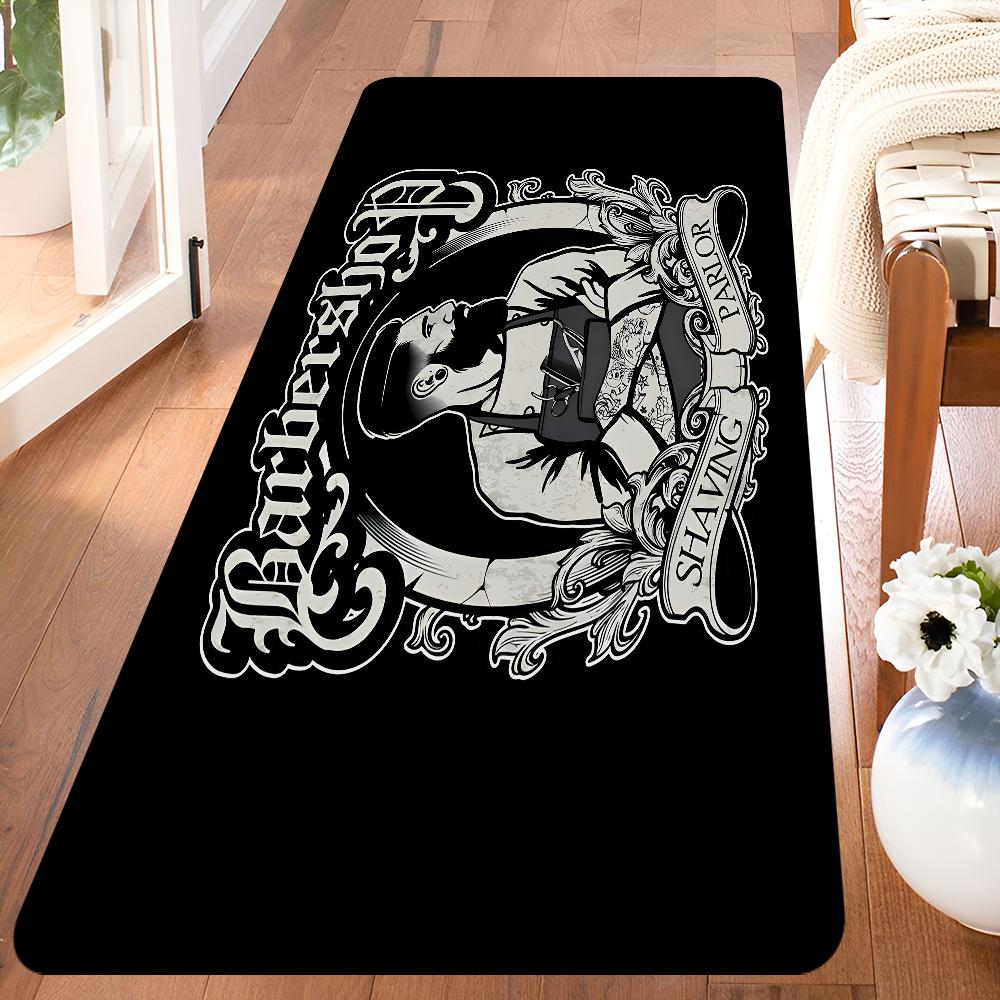 Vintage Sign Expert Barber Shop Floor Mat Non-Slip Laundry Room Mat Laundry Decor Balcony Child Living Room Household Carpets