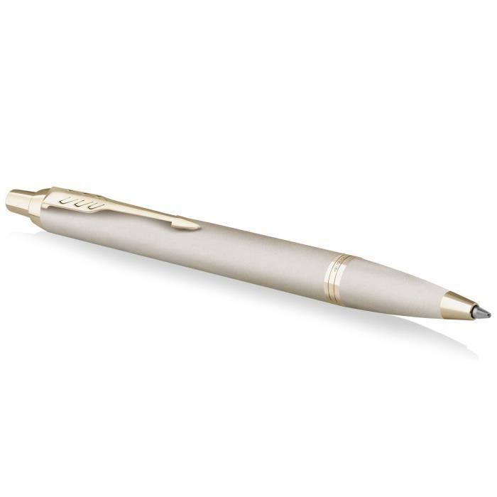 Stylo Bille Parker IM Monochrome - Champagne - Encre Bleue - Coffret Cadeau