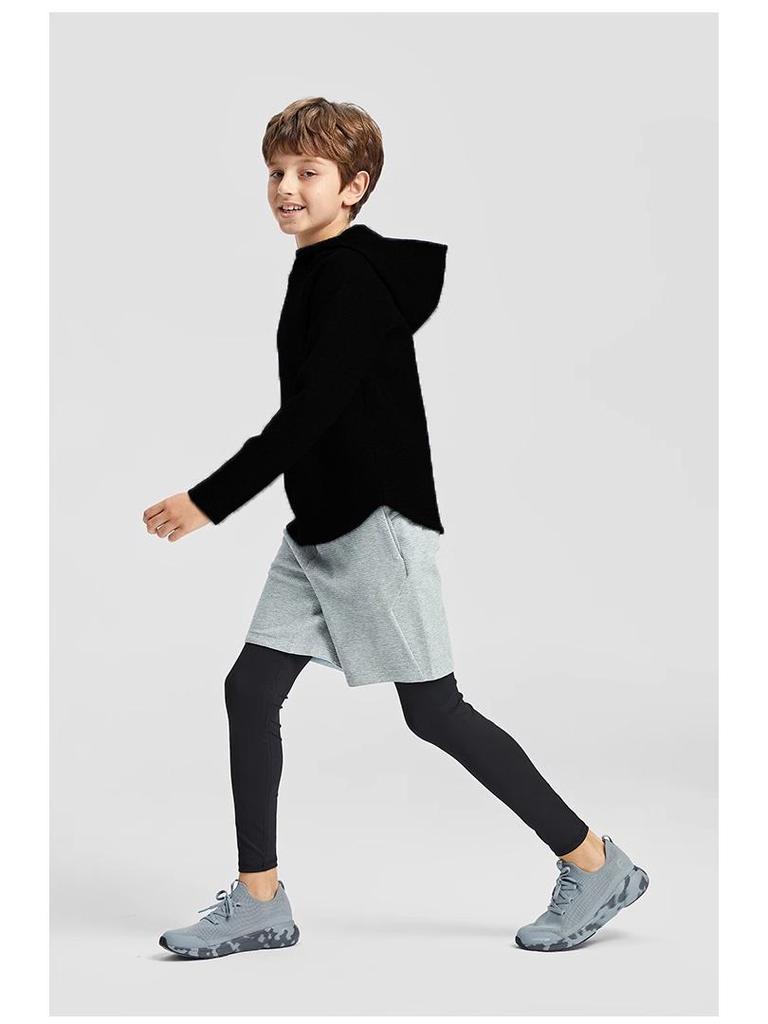 European & American Autumn/Winter Kids' Quick-Dry Hooded Sweatshirt for Boys & Girls