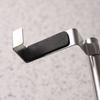 Multi-purpose Towel Rack Stainless Steel Single Pole Towel Rack  Punching Cabinet Door Back Rag Hanging Rack Towel