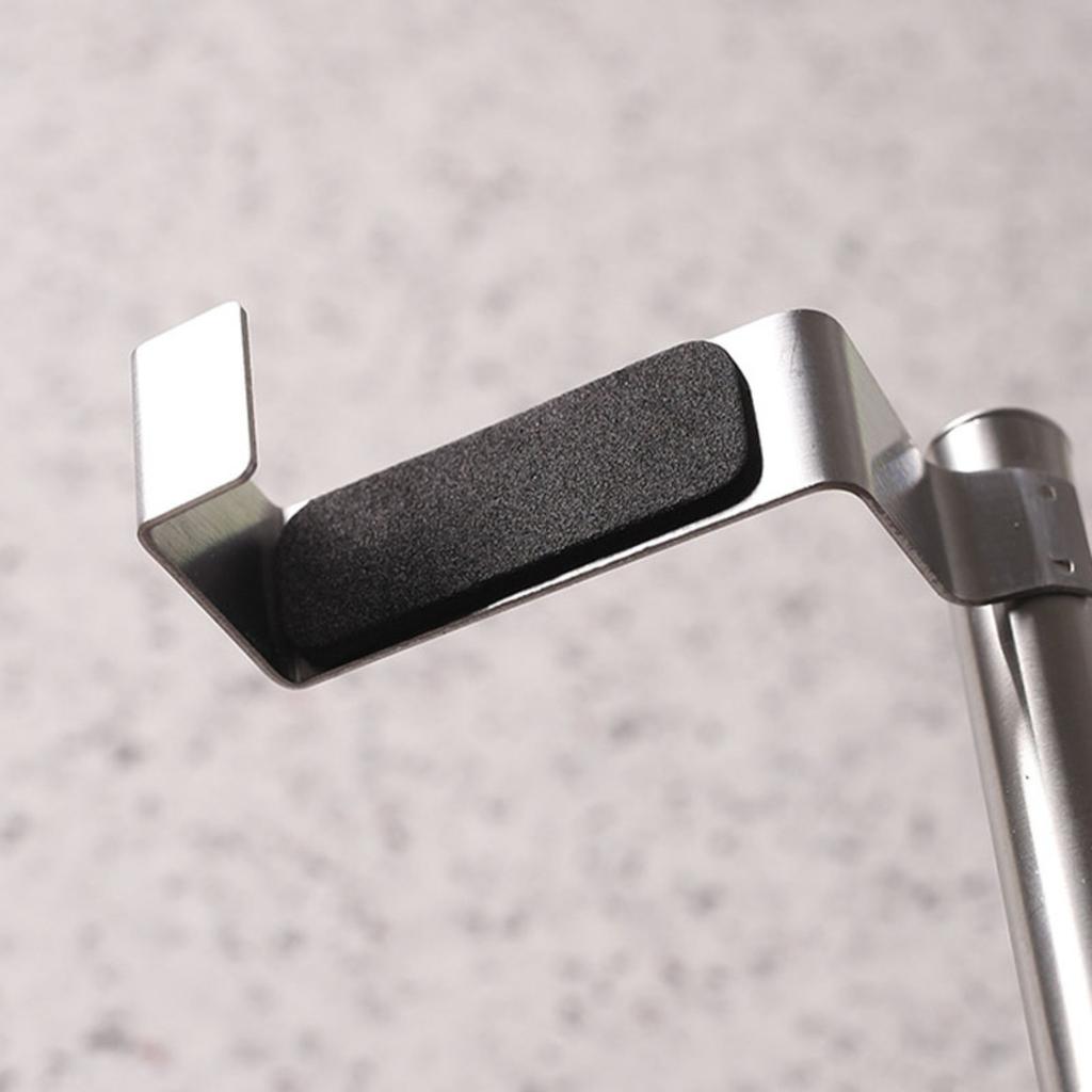 Multi-purpose Towel Rack Stainless Steel Single Pole Towel Rack  Punching Cabinet Door Back Rag Hanging Rack Towel