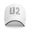 2 Vintage Rock Band Graphic Cap Baseball Cap Luxury Brand Fashionable Man Cap Birthday Caps Male Women's
