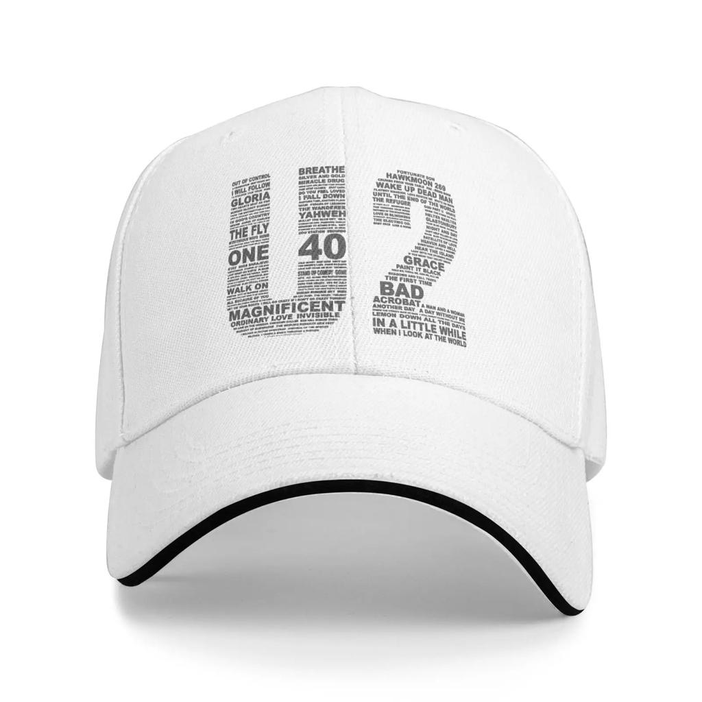 2 Vintage Rock Band Graphic Cap Baseball Cap Luxury Brand Fashionable Man Cap Birthday Caps Male Women's