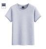 Heavyweight Men's Short-Sleeve Crew Neck T-Shirt - 100% Long-Staple Cotton, Summer Loose Fit, Trendy Design