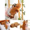 Soft Short Plush Capybara Cuddle Pillow Ideal For Sleepovers And Bedroom Decor 50cm And 90cm Sizes