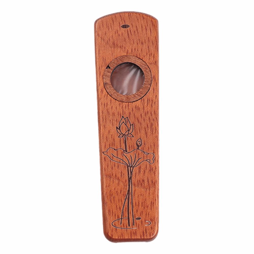 Creative Wooden Kazoo Professional Accompaniment Kazoo Musical Instruments Flutes  Beginners