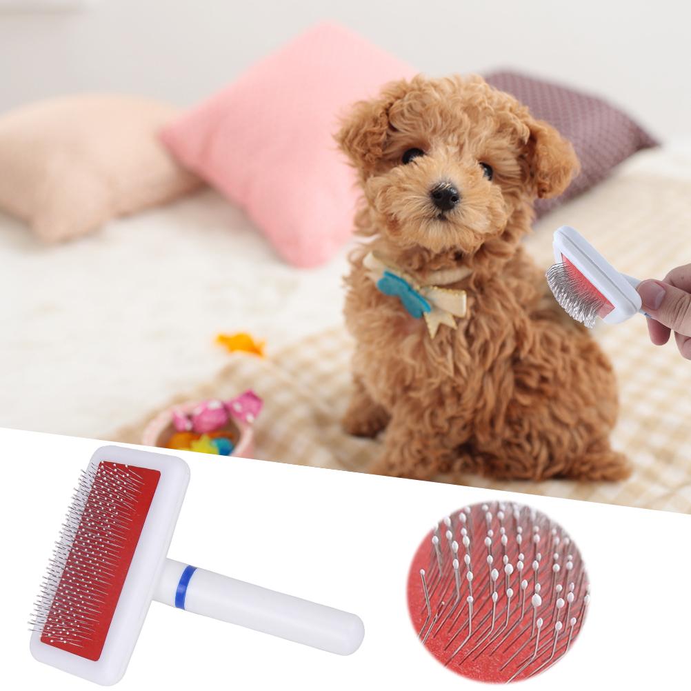 Tierpflegekamm Tier Edelstahl Pflege Werkzeug Katze Hund Haarbürste