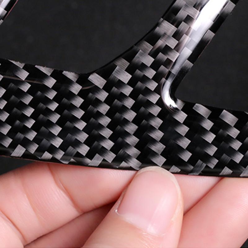 Samolepky obložení CD panelu klimatizace z uhlíkových vláken pro BMW X3 X4 G01 G02 G08 2018-2022 Úprava interiéru vozu