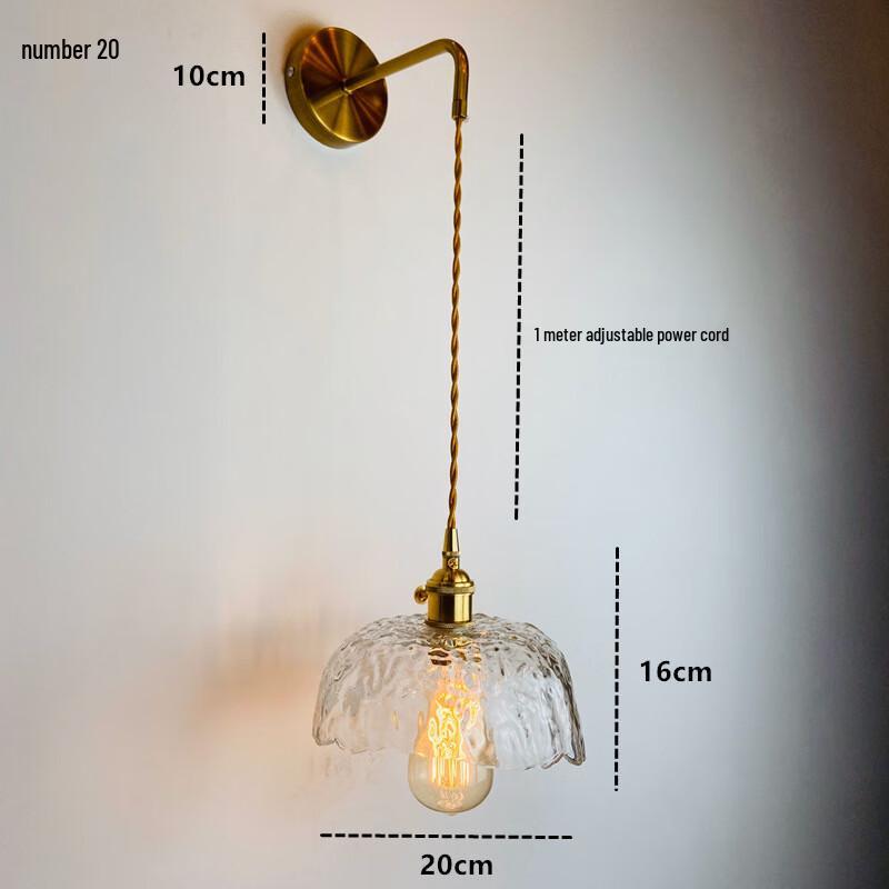 UOSU Nordic Glass Wall Lamp