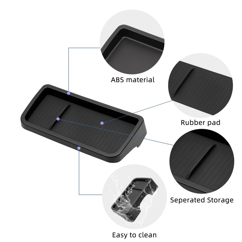 for BYD Seal 05 DM-i 2025 Central Control Screen Rear Storage Box Car Interior Accessories Dashboard Storage Tray ABS
