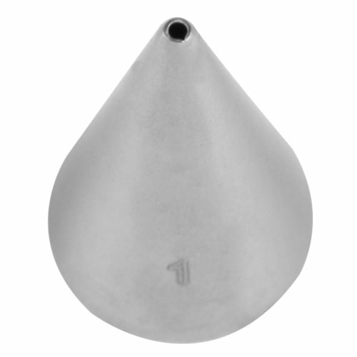 Set of 5 Round Mont Blanc Pastry Tips, Stainless Steel, for Piping, Cake Decoration, and Baking (Set of 5)