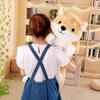 Adorable Shiba Inu Dog Pillow Stuffed Animals Husky Plush Doll Toys Cartoon Hug Pillow Long Nap Sleeping Pillow Bed Cushion Gift