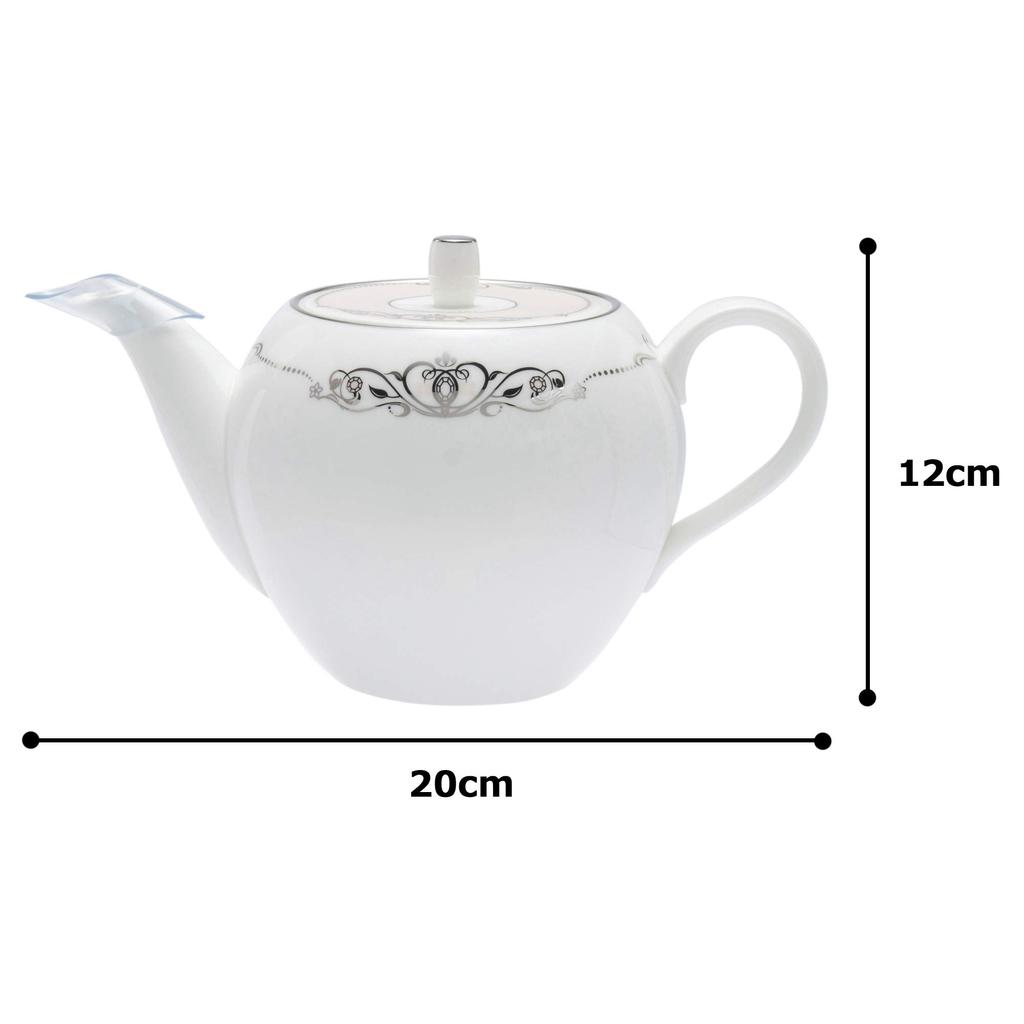 JILL STUART 600cc Pink Stylish and Made In Gift Teapot, Cute, Japan, Boxed, 51956-4664