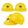 6 Pcs Engineering Safety Toy For Plastic Construction Party Hat Building Plaything Toddler Gift Festive Supplies Role Play