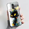 Casing For LG Q7 Plus Q7+ Q7a LM-Q610 Q725L Q725K Q725S Soft Case Aesthetic Cute Cat Cartoon Phone Back Cover Shockproof Bumper