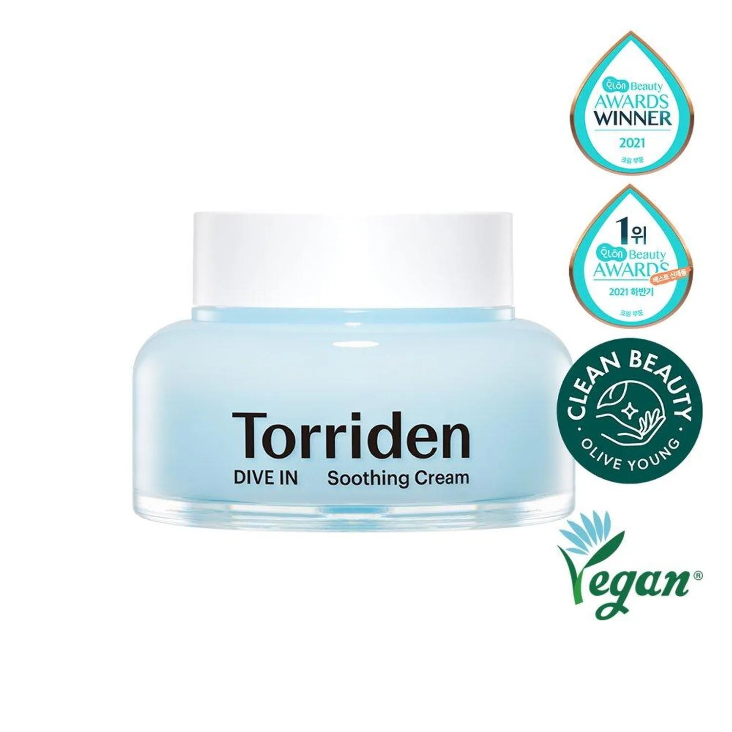 Torriden Dive-In Hyaluronic Acid Soothing Cream 100mL Soothing Cream 100mL