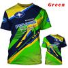 New Hot Selling 3D Polaris Logo Racing T-shirt Cool Printed Neutral Racing Team Men's T-shirt