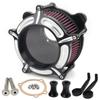 Air Cleaner Filter Intake For Harley Twin Cam EVO Dyna Softail FXST Touring Road King Street Glide 1993-1999 Motorcycle Clear