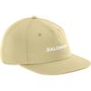 Salomon LOGO FLAT CAP (Logo Flat Cap) Unisex Outdoor Cap LC2683100 L/XL Size Gray Green