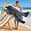 Glamorous Anime Dragon Graphic 2D Flat Print Beach Towel, Large Soft Quick Dry Towel for Beach Camping SwimmingXSTJ0915356