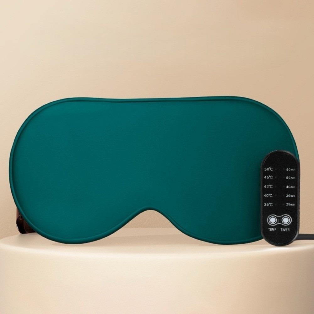 Electric Heating Sleep Eye Mask Constant Temperature Control Simulation Silk Eye Mask  Unisex