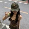 Adjustable Camouflage Baseball Cap Cotton Dad Hat Trendy Sunscreen Hats  for Men Women