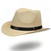 Wide-Brimmed Denim Spring And Summer Straw Hat Men'S And Women'S Outdoor Sunscreen Visor Hat In The Elderly Versatile Top Hat Grandfather Hat