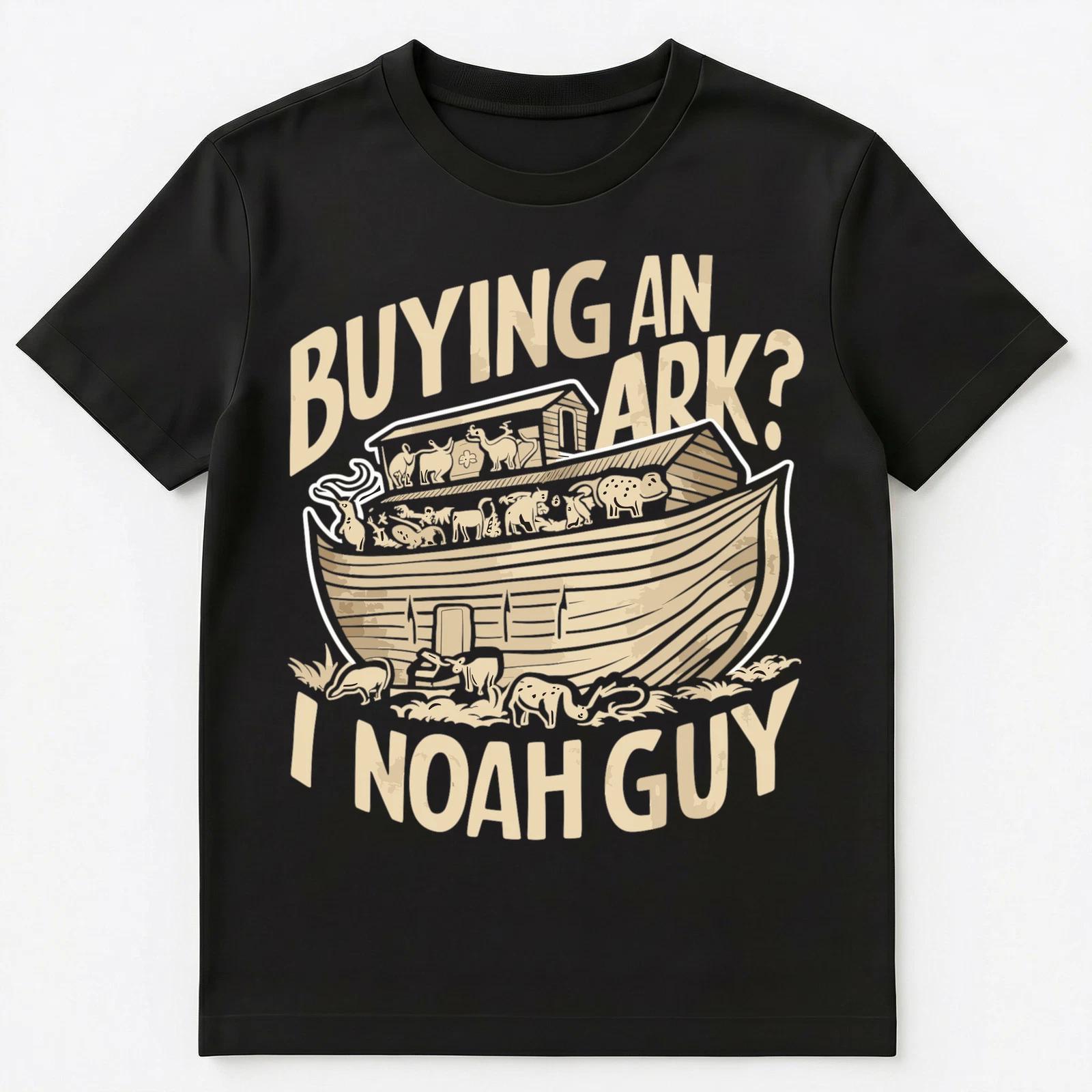 Funny Noah Ark Pun Unisex T-Shirt L