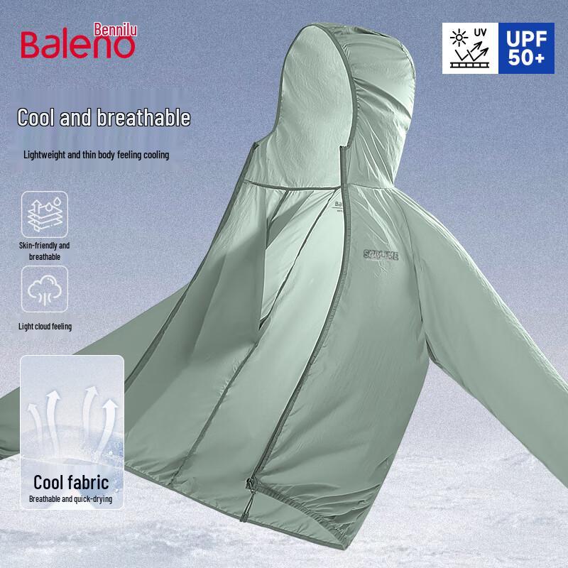 Baleno Men's 2025 Lightweight UV Protection Sun Jacket