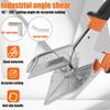 Angle Scissors 45-120 Degree Bevel Shear Wire Groove Knife Multifunctional Manual Cutting Tool Plastic Pipe Soft Pvc Cutting