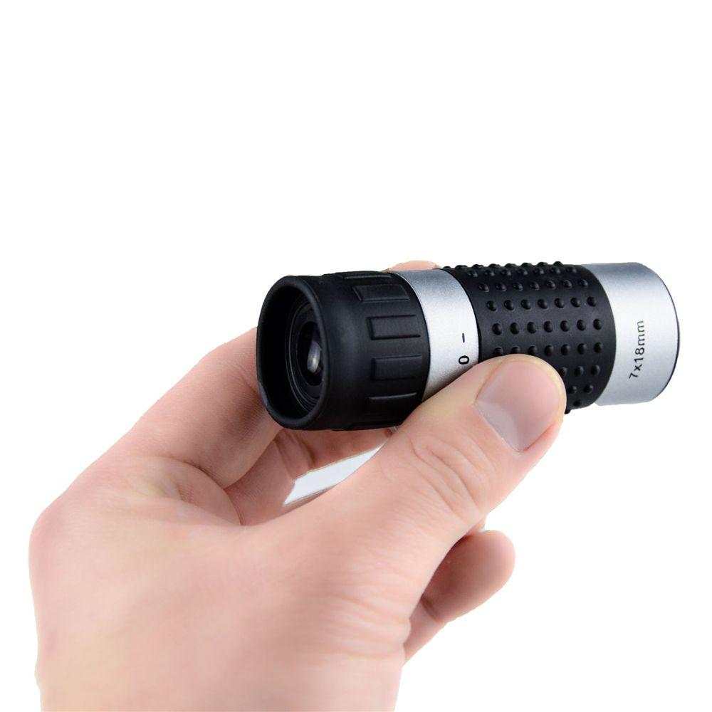 Hunting Bird Watching Hiking 7x18 Mini Monocular Telescope Golf