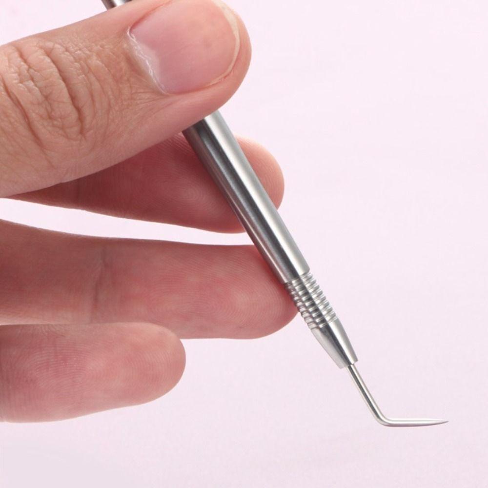 Stainless Steel Eyelash Perm Lifting Tools Double Side Eyelash Perming Stick Beauty