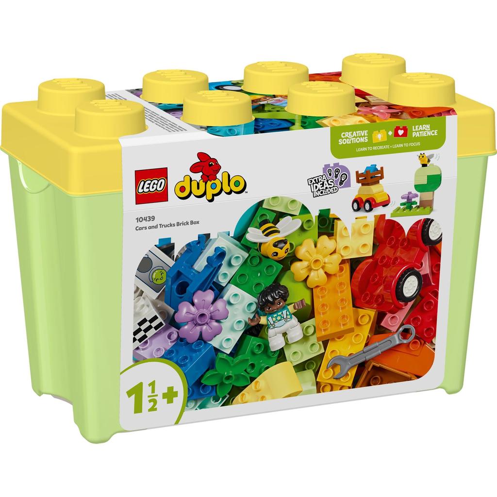 LEGO Duplo Duplo Container Deluxe og Leketøy Gave Bursdagskloss Pedagogisk Jul Gutter Jenter Barn 1 og et halvt år 2 år 3